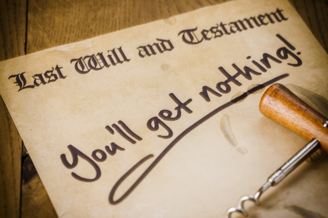 If the deceased was married, the deceased's share (usually half) of the community property and any separate.