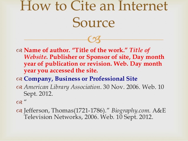A bibliography or works cited page is the last page (s) of your paper.