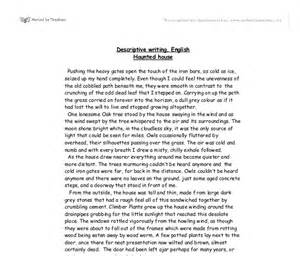 Essay description