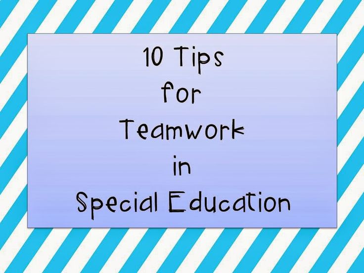 Special education resources