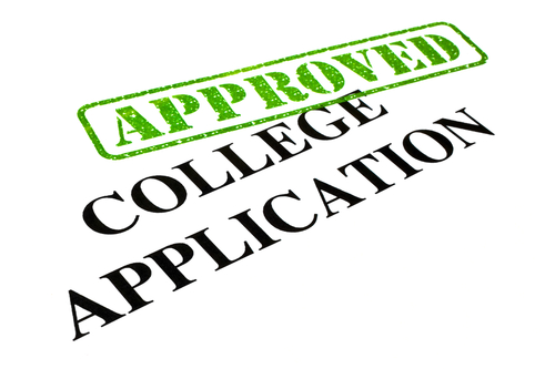 The college application